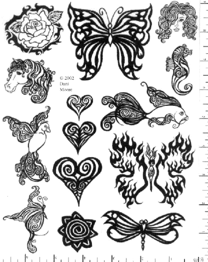 Jim Stephan Rubber Ink Art - 33: Dani's Bold Designs