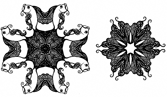 Kaleidoscope Stamping - Jim Stephan's Rubber Art Ink